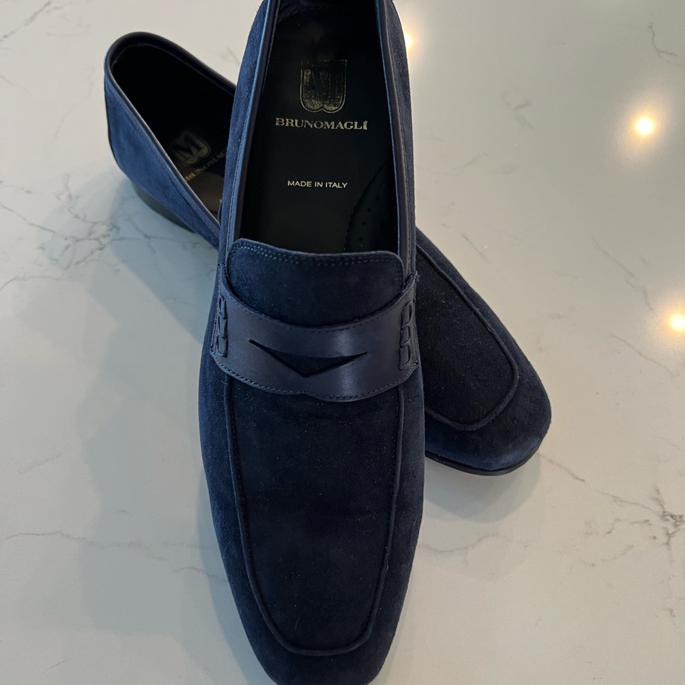 Men’s Suede Bruno Magli loafers